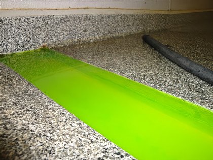 Flutungen / Setzen einer Abdichtblase Bild 2