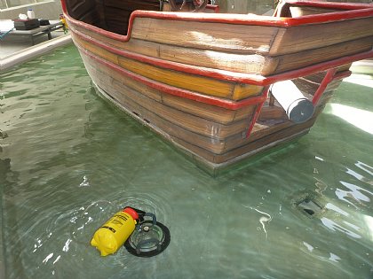 Unterdruckprüfung einer Einströmdüse