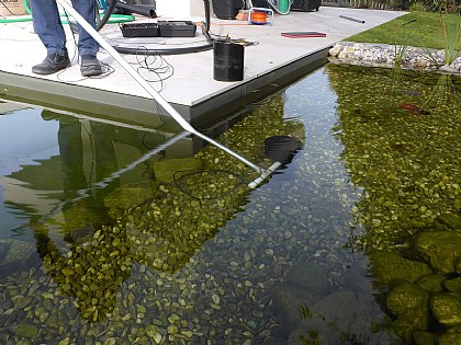 Teichfolienuntersuchung