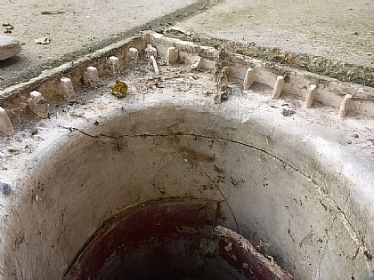 Bruch eines Terrassengullys