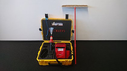 Klicken Sie hier für Informationen über die Gleichspannungsprüfung (Funkenbesen)