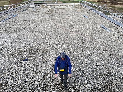 Flachdachuntersuchung