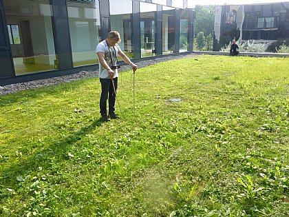 Untersuchung einer Freifläche