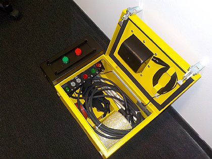 Strom-Impuls Messgerät offen