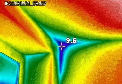 geometrische Wärmebrücke