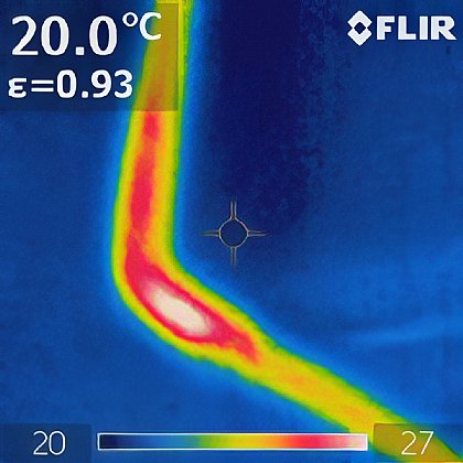Leckortung mittels Thermografie 2